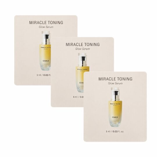 Осветляющая сыворотка для ровного тона и сияния кожи O HUI Miracle Toning Glow Serum